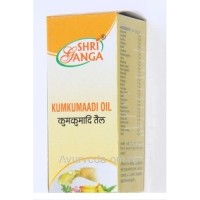 Масло Кумкумади (Kumkumaadi Oil) 50мл. Shri Ganga
